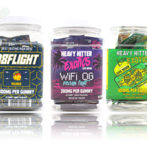 HEAVY HITTERS - D8 FLIGHT 300MG GUMMY - D8 GUMMY