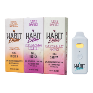 HABIT 2G THCA Live Rosin