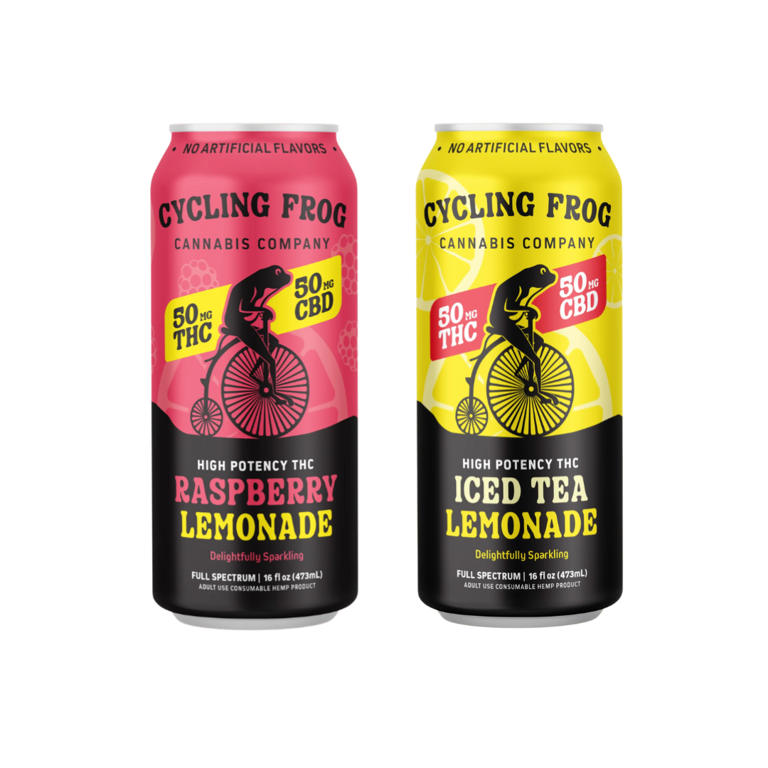 Cycling Frog 50mg THC + 50mgCBD DRINK